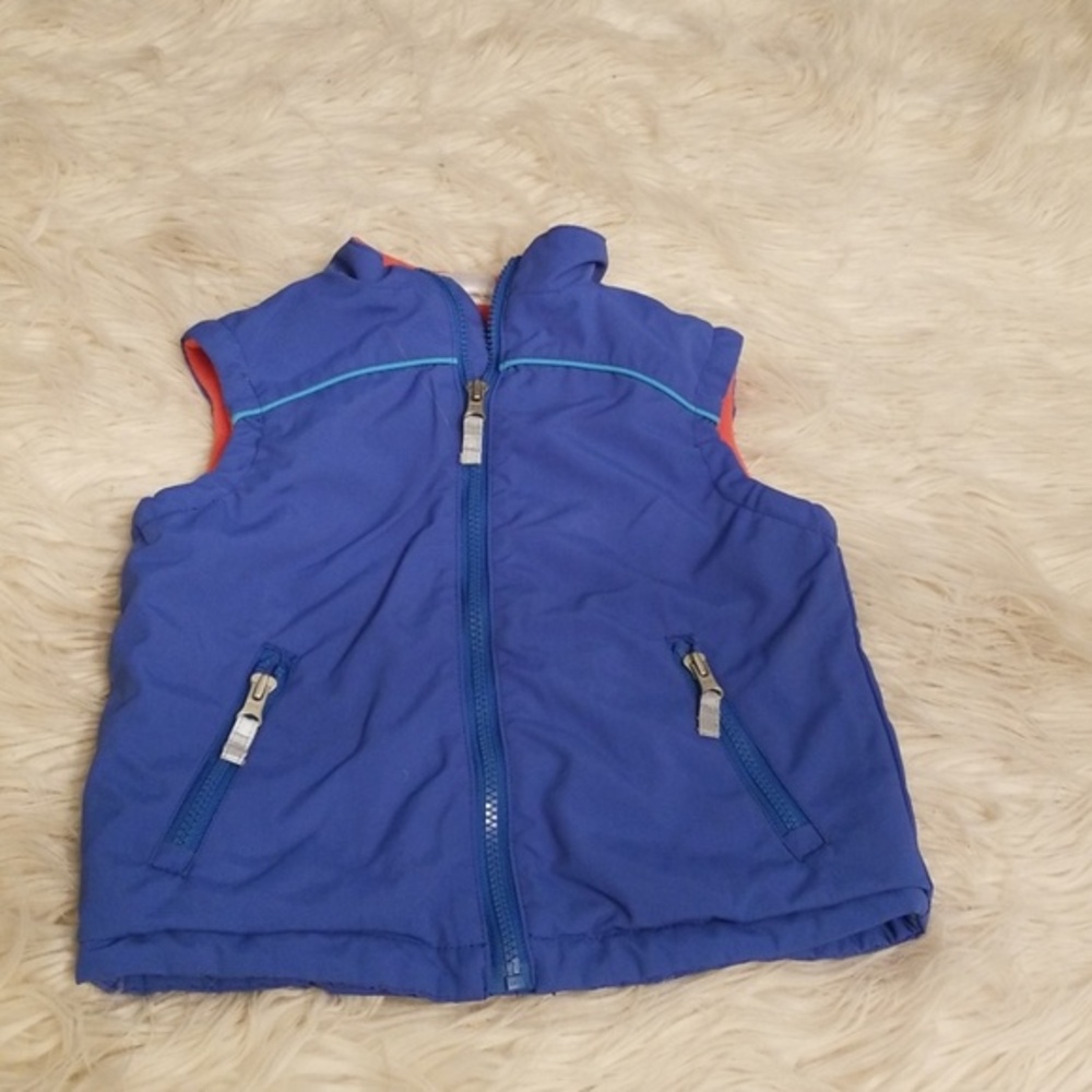 Hannah Andersson‎ Cobalt blue and orange vest